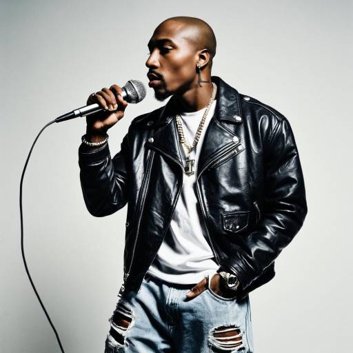 Tupac-Inspired Hip-Hop Character Design