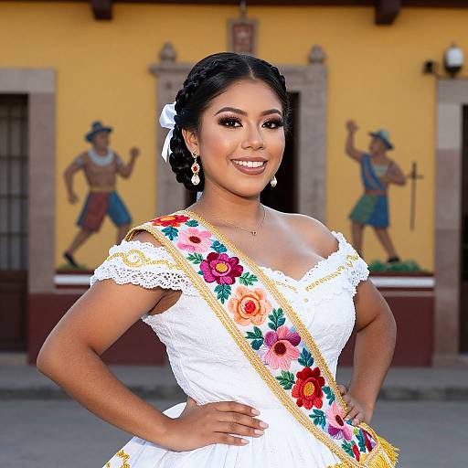 Quinceañera Celebration in Mexican Setting
