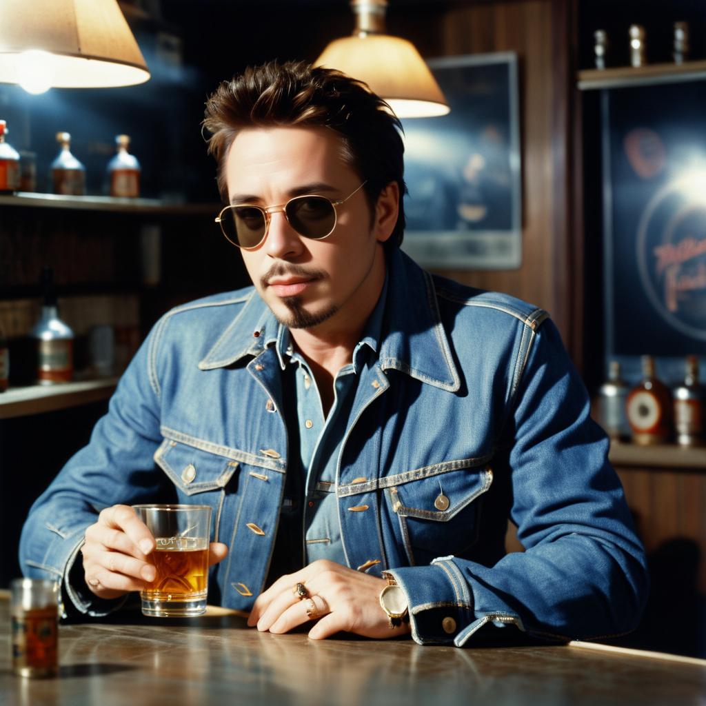 Vintage Robert Downey Jr. Film Photograph