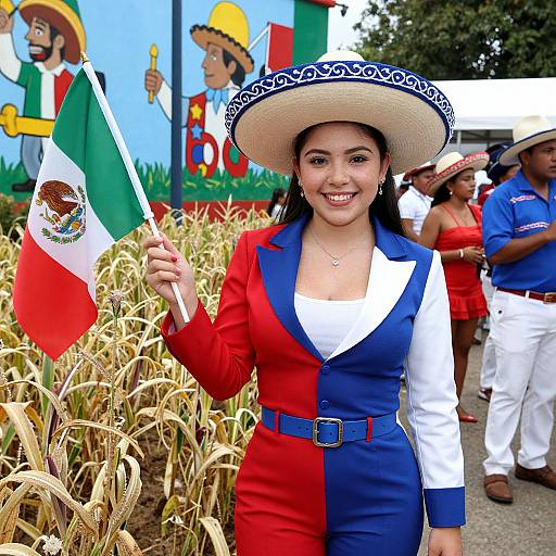 Energetic Cinco de Mayo Festival Costume