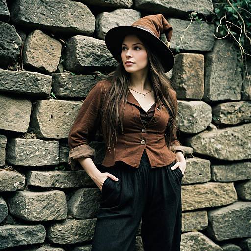 Radagast Brown Costume Woman Portrait