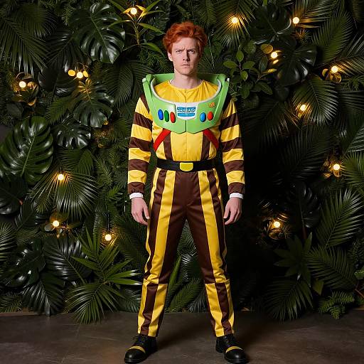Realistic Buzz Lightyear Costume Photography