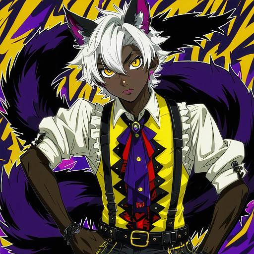 Illustration of Jack howl, twisted wonderland in the style of Itou yuuji