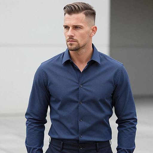 Stylish European Man Portrait