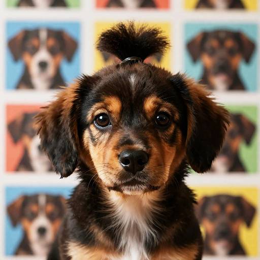 Playful Realistic Puppy Character