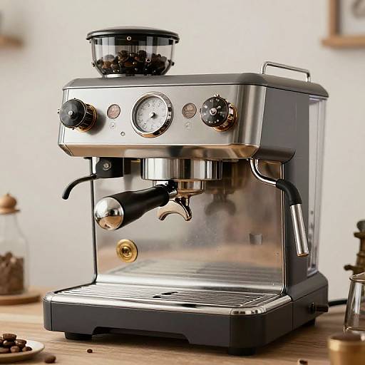 Modern Espresso Coffee Machine