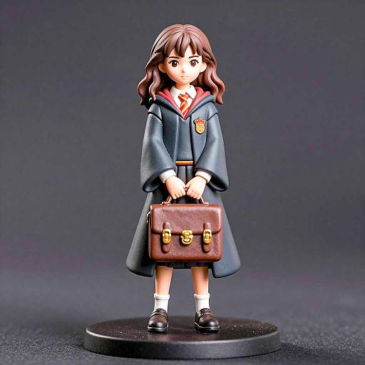 Detailed Collectible Hogwarts Girl Figurine
