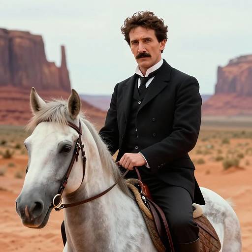 Nicola Tesla on Robot Horse