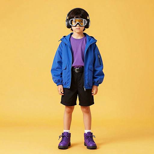 Solo Character in Colorful Casual Outfit