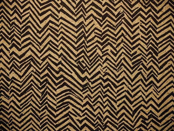 Close-Up Patterned Brown Wall Wallpaper