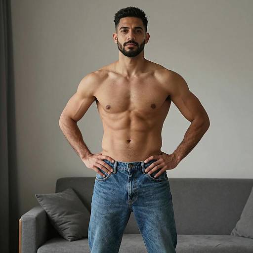 Fit Man Portrait in Natural Light