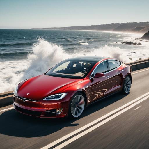 Thrilling Coastal Escape with Tesla Model S