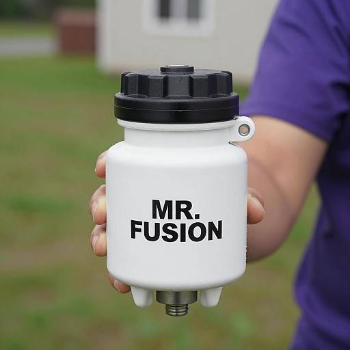 Mr. Fusion Injector in Lush Landscape