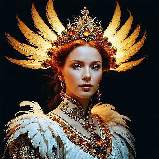 Phoenix Empress in Baroque Costume
