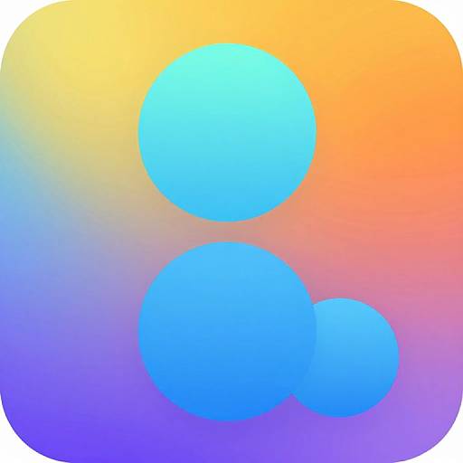Colorful Mipmapping App Icon Design