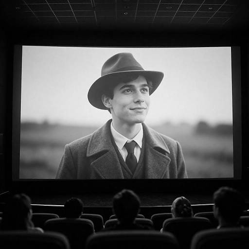 Grand Theater Portrait in Black and White