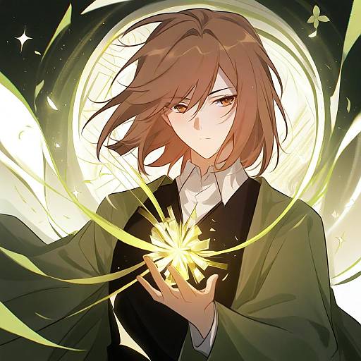 Illustration of Harada mutei, saibou shinkyoku in the style of Tusia