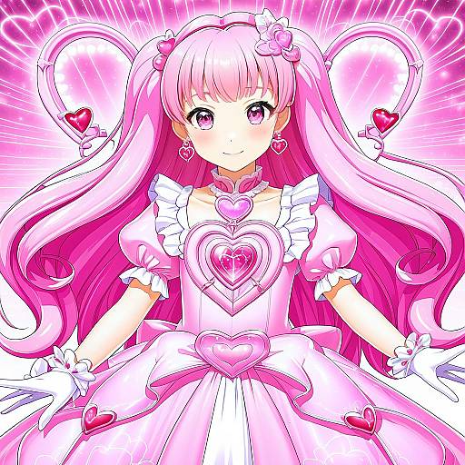Illustration of Cure grace, healin' good precure in the style of Yamashita takahiro
