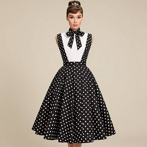 Retro 1950s Audrey Hepburn Style Dresses