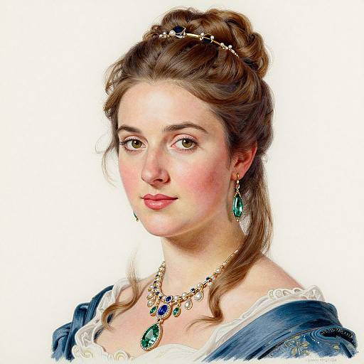 Classical Portrait of Cornelia