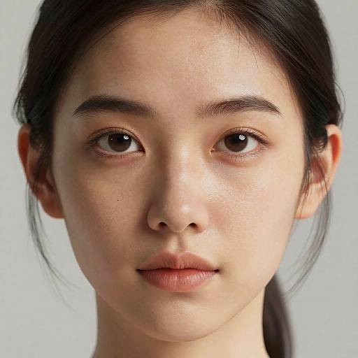 Ultra-Realistic Female Face Texture