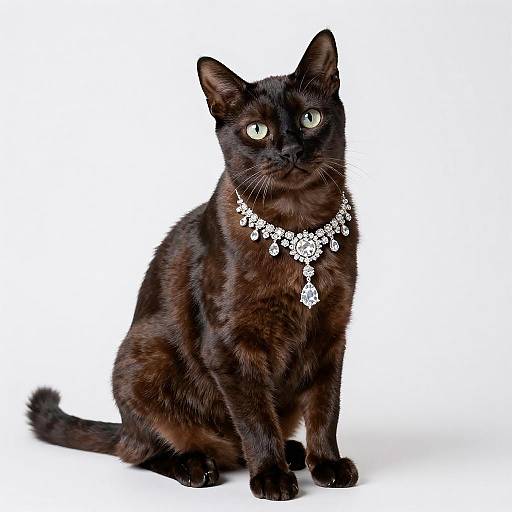 Luxurious Portrait of an Australian Mist Cat