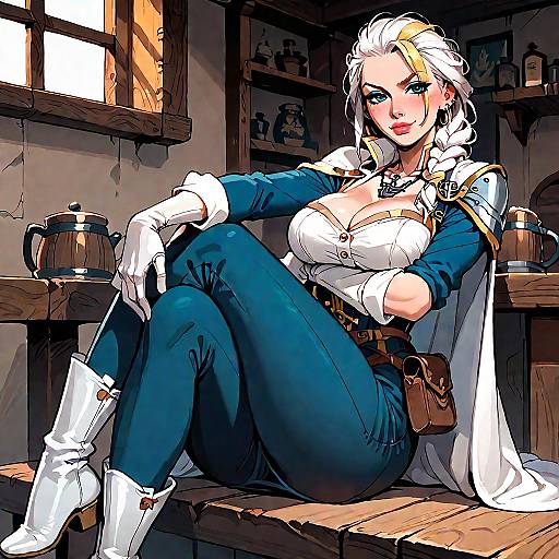 Jaina Proudmoore in Corset and Cape