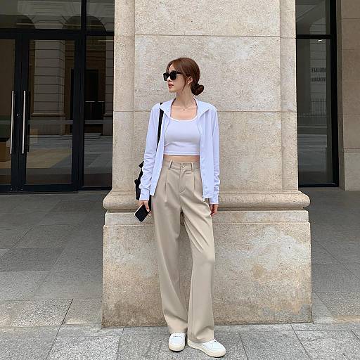 Casual Urban Fashionista with Phone