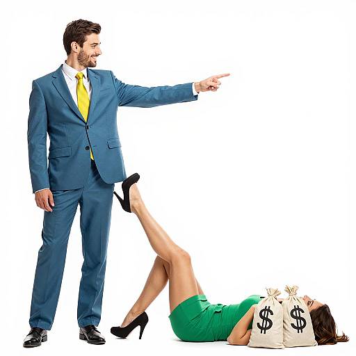 Stylish Duo: Success and Luxury Scene