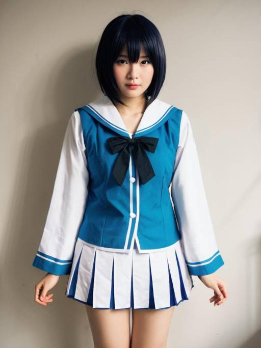 Realistic Shizuku Cosplay Man Photo