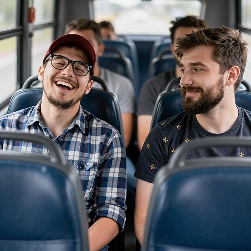 Capturing Laughter on a Bus Ride