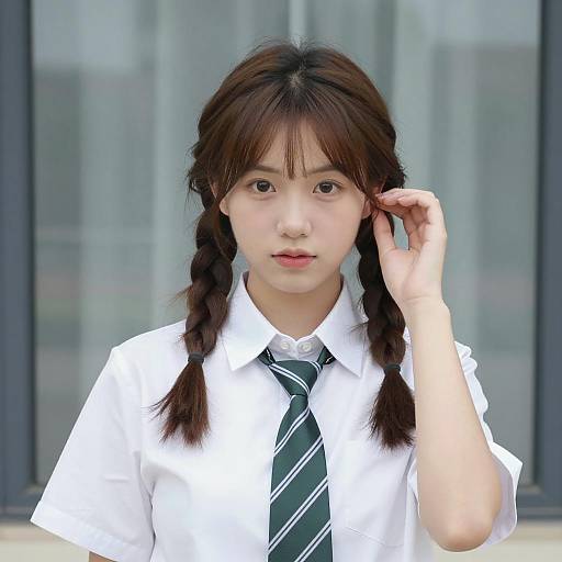 Young Asian Woman in Natural Light