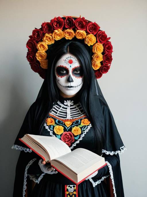 Stunning La Muerte Costume Portrait
