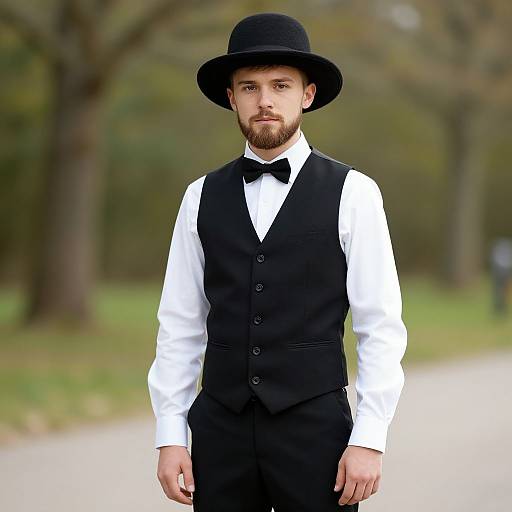 Dandy Mott-Inspired Outdoor Portrait