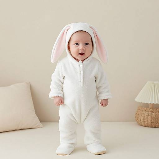 Newborn Bunny Onesie Costume