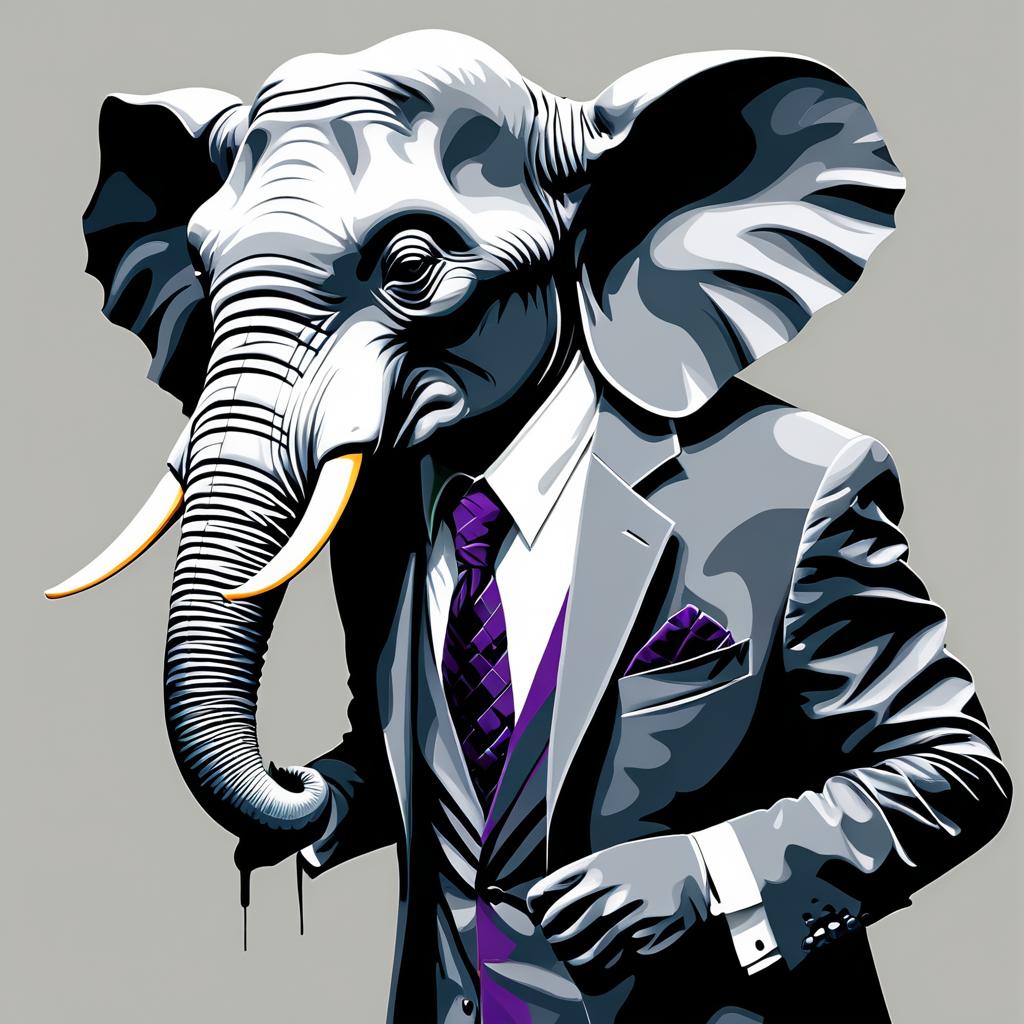 The Joker Elephant: A Unique Artistic Fusion