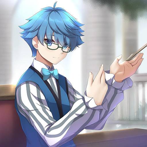 Illustration of Hans christian andersen (fate), fate (series) in the style of Sheita