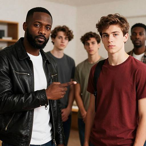 Dynamic Group Interaction in a Room