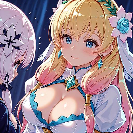 Illustration of Gunnthra (fire emblem), fire emblem in the style of Torotei