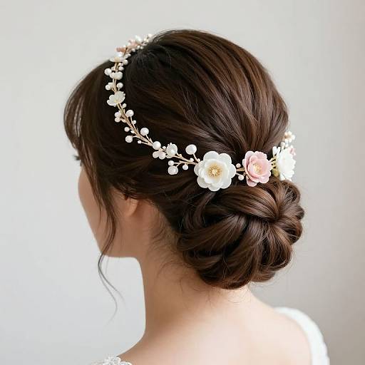 Top 20 Undone Low Bun Bridal Hairstyles