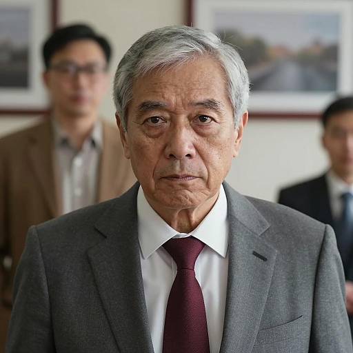 Intense Portrait of an Older Man