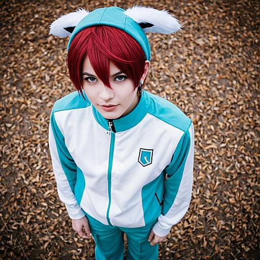 Cosplay photo of amagi rinne. Costume clothes