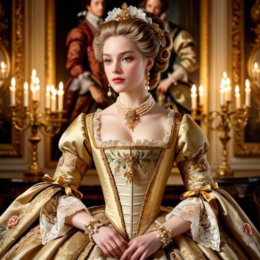 Elegant 17th Century Baroque Portrait