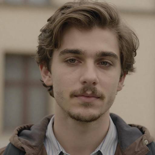 Young Man Portrait Outdoors