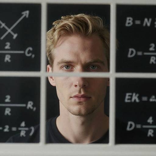 Mathematical Gaze Through Glass Panels