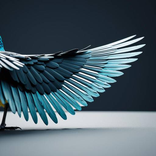 Ultra-Realistic Biomechanical Silicone Bird Wing Ultra-Realistic Biomechanical Silicone Bird Wing