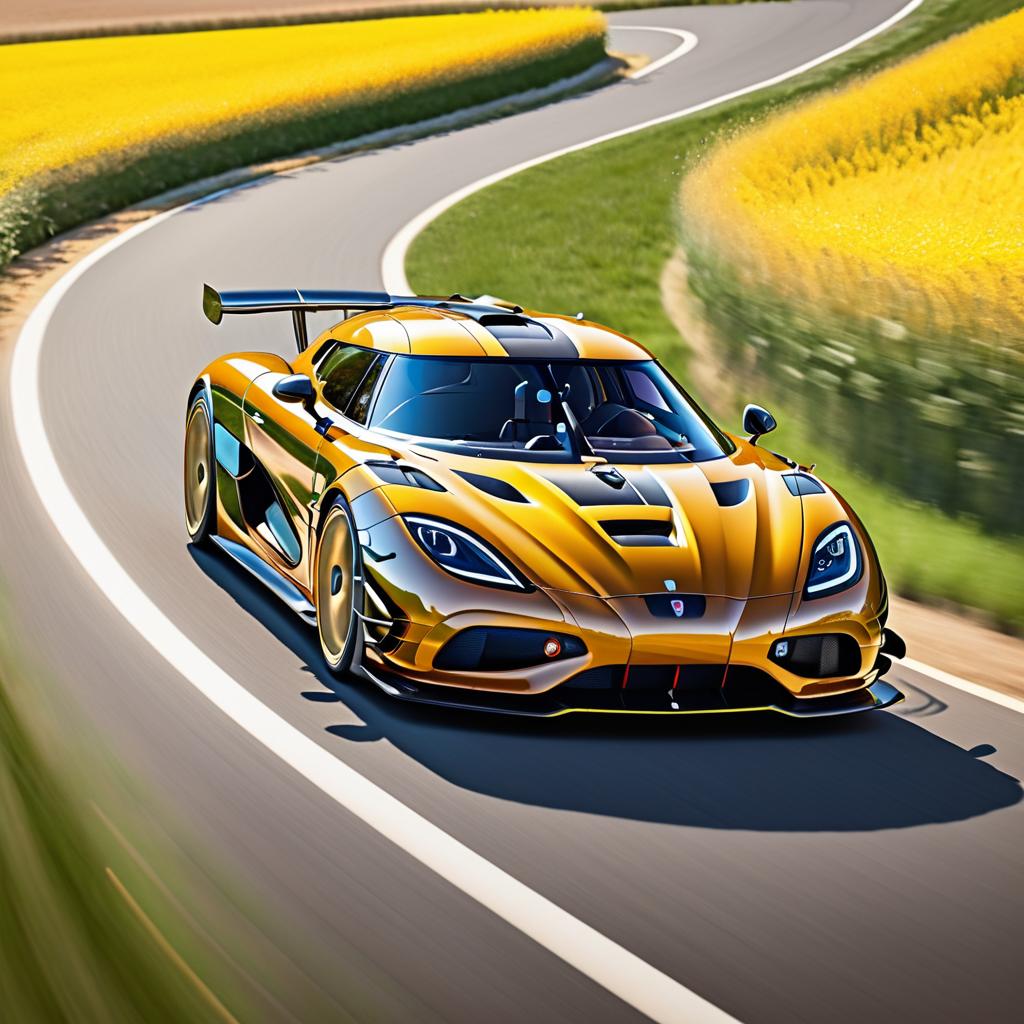 Ultra-Realistic Koenigsegg Agera RS Action