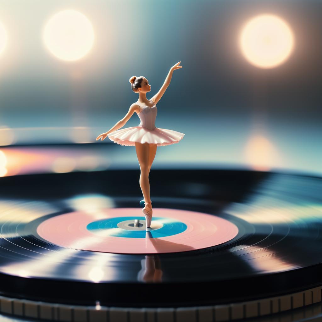 Cinematic Vinyl with Ballerina Figurine