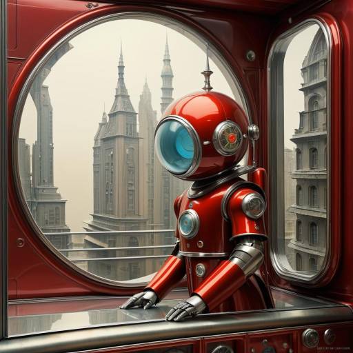 1950s Retro Futuristic Robot Adventure