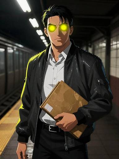 Android Investigator in Abandoned Subway